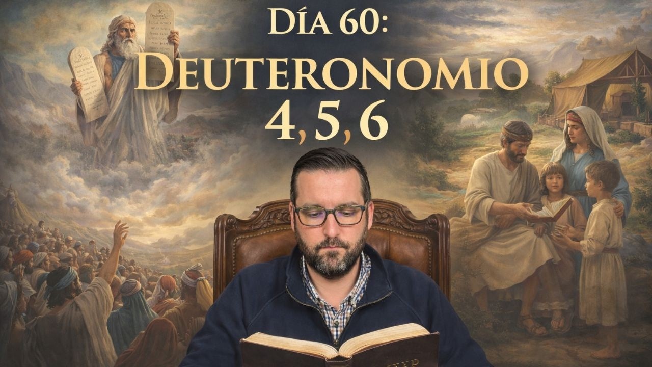 DÍA 60 - Deuteronomio 4,5,6 / La Biblia en 1 Año / Juan Manuel Vaz