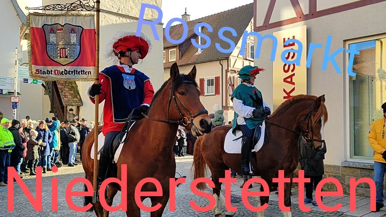 Niederstetten Rossmarkt Umzug 11.01.2024