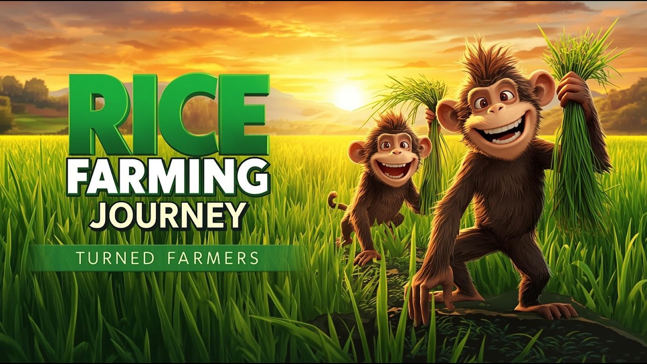 Turned Farmers: The Rice Farming Journey 🌾 | From Dream to Harvest #Shorts