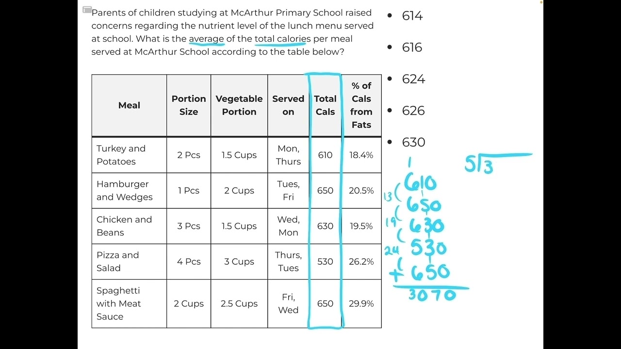 DAT Quantitative Reasoning Free Practice Question 4