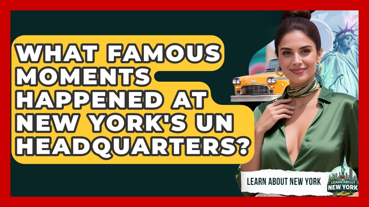 What Famous Moments Happened At New York's UN Headquarters? - Learn About New York
