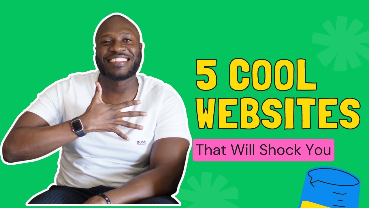 5 cool websites you should check out!