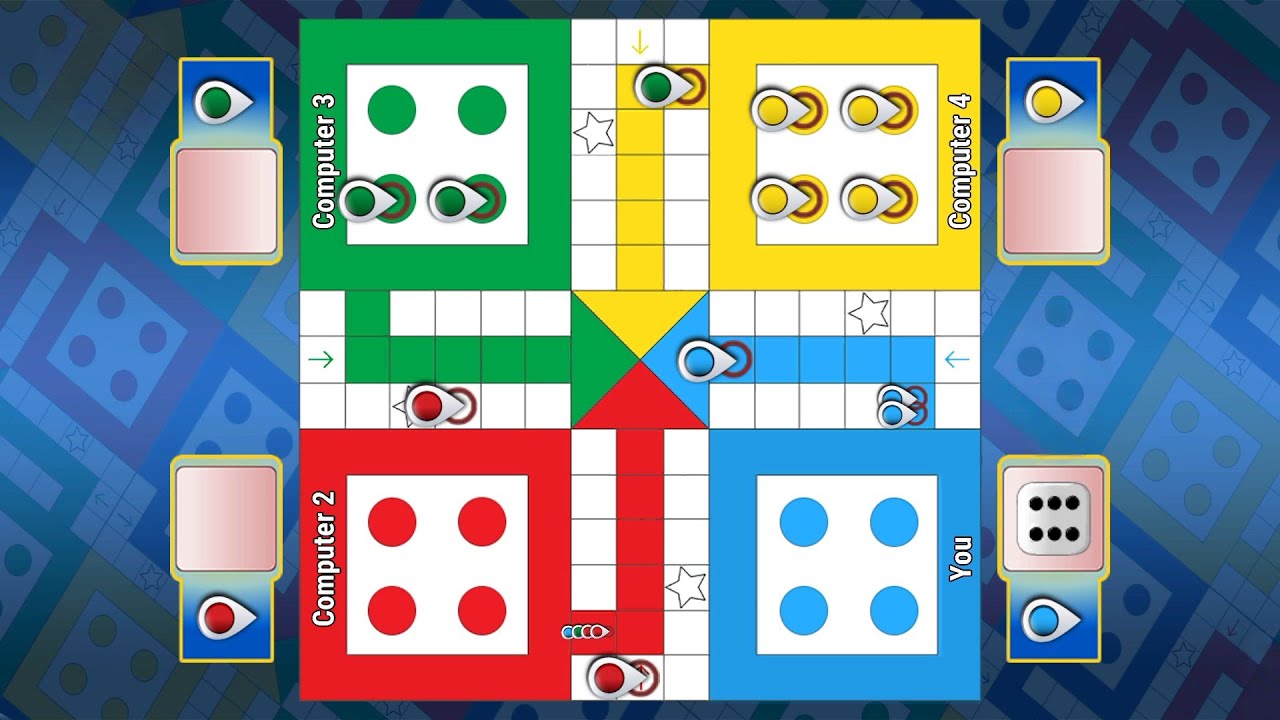 🎲 Ludo King 👑 Gameplay || How to win Ludo king || 4 players Gameplay || Ludo king tips and tricks