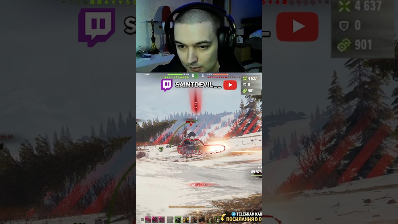 Найкращий СТ у World of Tanks ✅ #saintdevil #wot #вот #worldoftanks #ua #centurionax