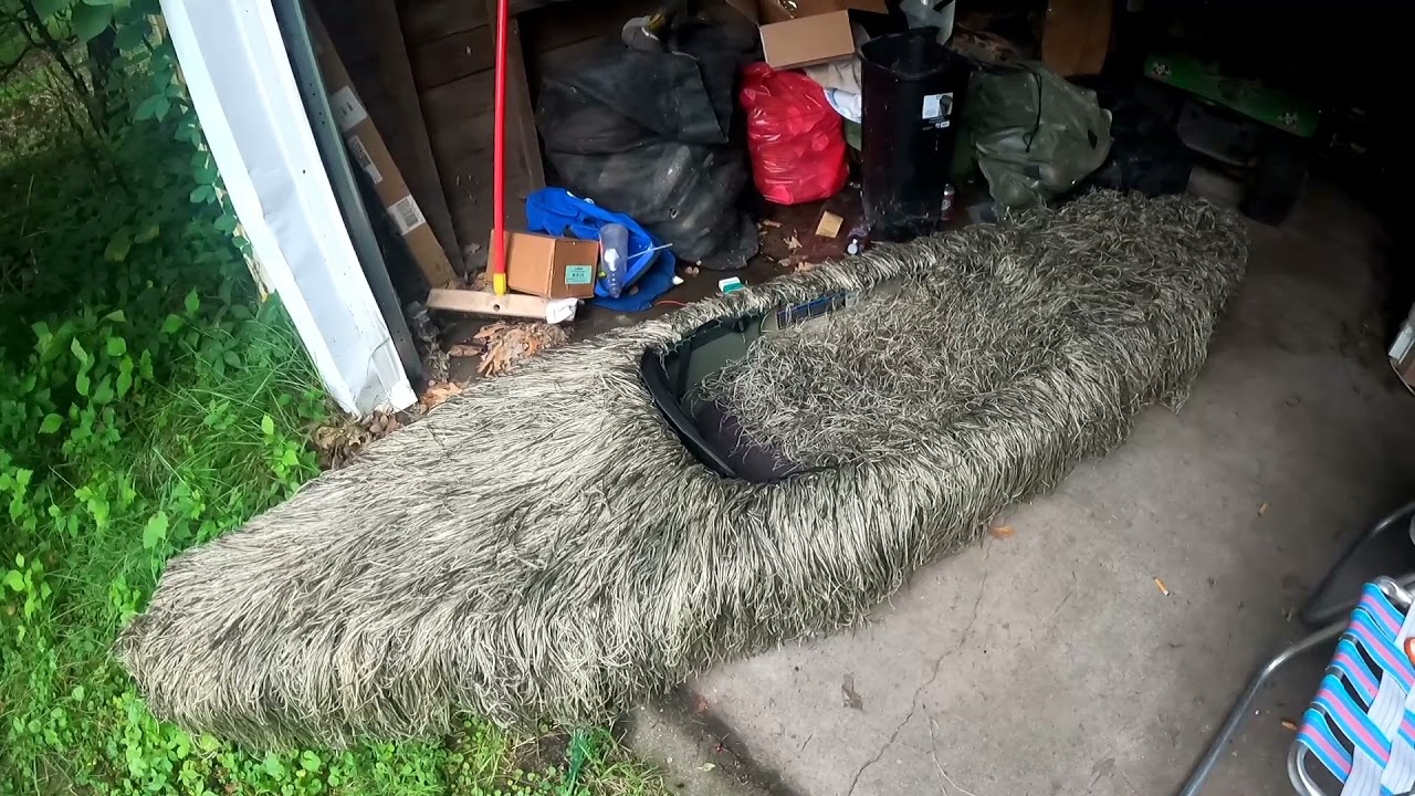 DIY Kayak Duck Hunting Blind