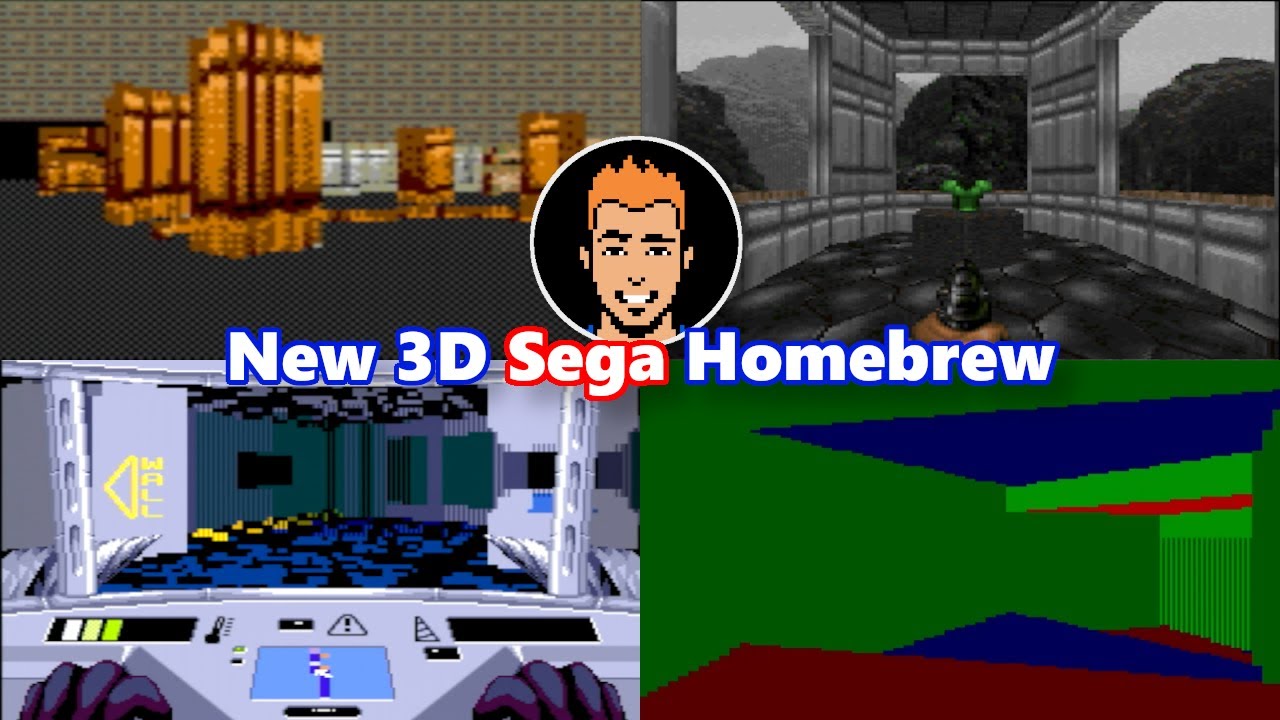 3D Sega Homebrew: Sega Genesis и Mega Drive, Sega CD и Mega CD, а также Sega 32x