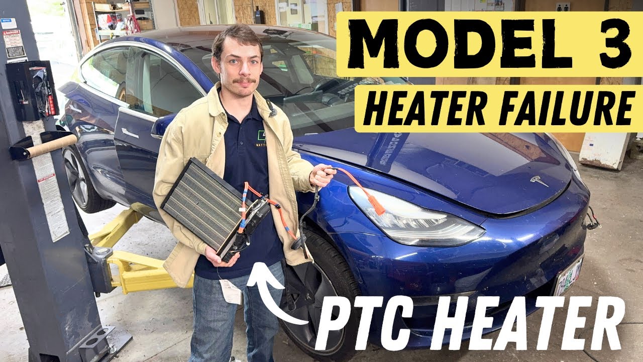 Model 3 Isolation Fault! A Failed PTC Heater Left This Owner Stranded