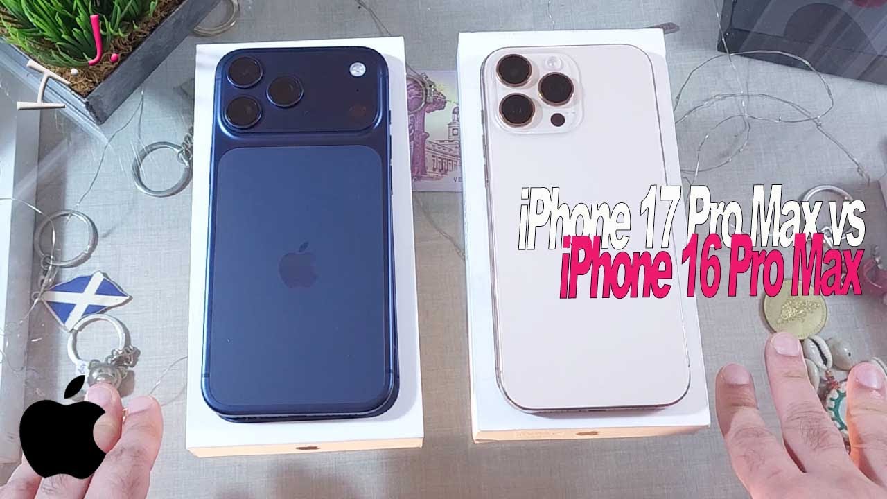 Сравнение iPhone 17 Pro Max и iPhone 16 Pro Max 📱 📲 Быстрый тест загрузки и игр