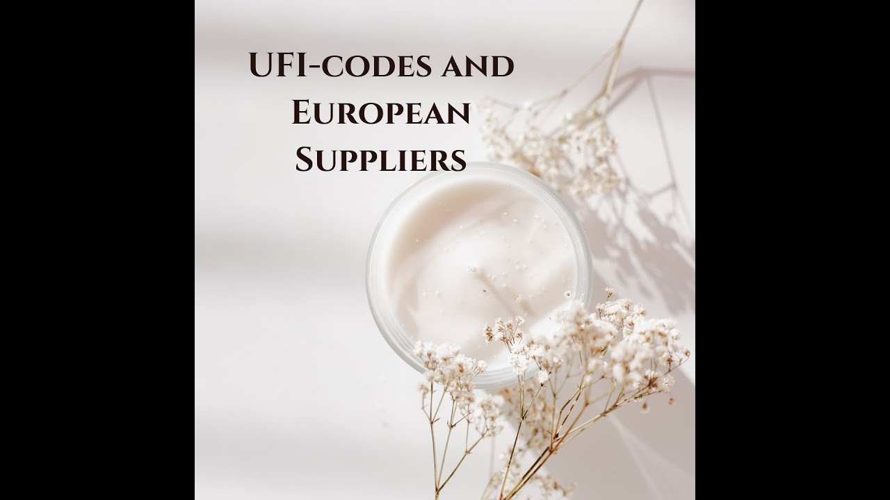UFI codes and European Suppliers