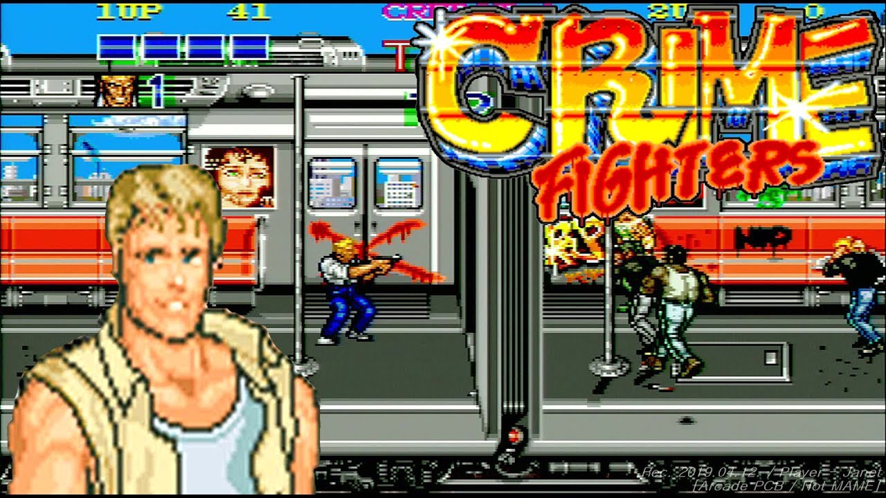 Crime Fighters - 1CC (Not MAME/2 Loops) / クライムファイターズ / 크라임 파이터즈