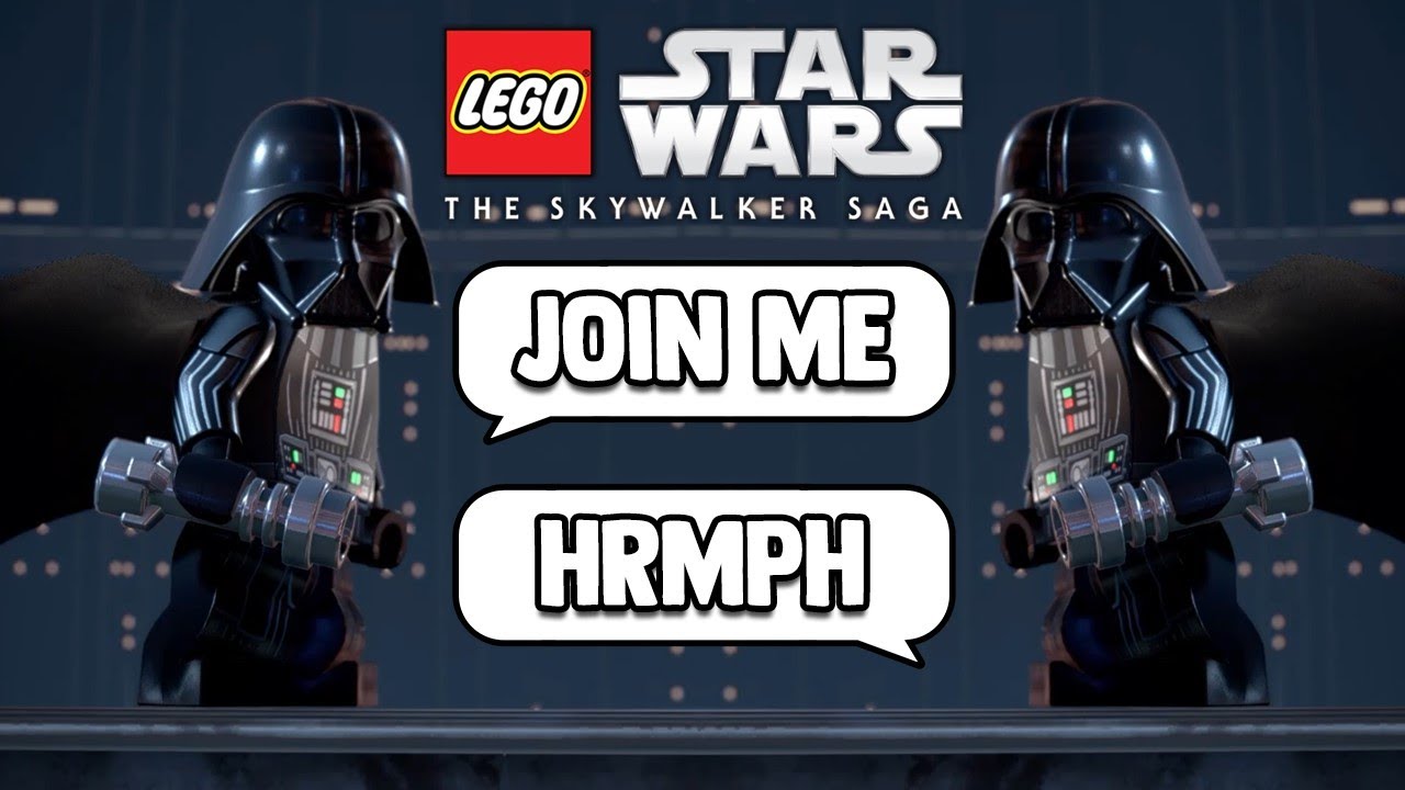 Voice Acting VS Mumble Mode - LEGO Star Wars: The Skywalker Saga