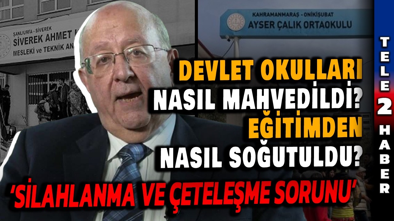 Okul saldırıları konusu siyaset dışı mı? Ersin Kalaycıoğlu iktidarın eğitim politikasını analiz etti