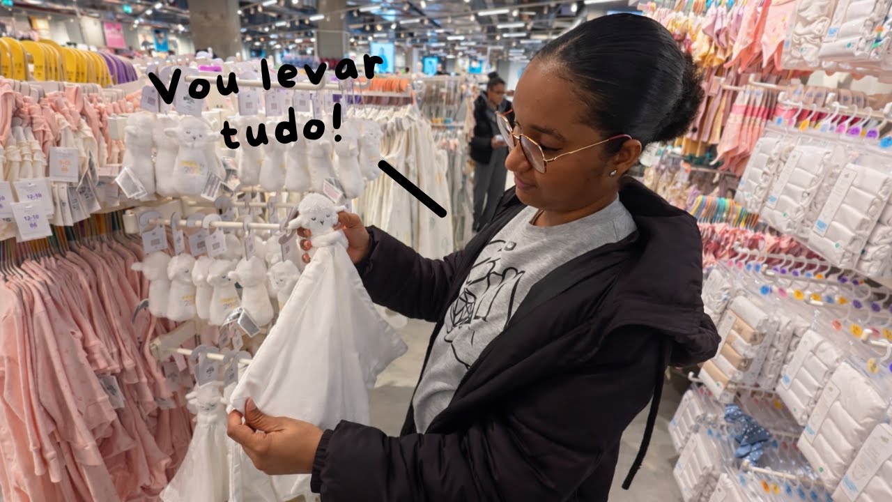 VLOG | PRIMEIRAS COMPRAS PARA NOSSA FILHA EM PORTUGAL 🇵🇹