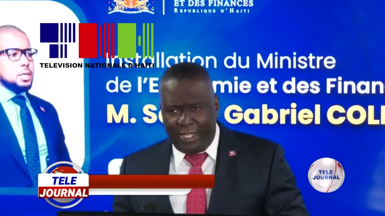 MEF/ Installation du nouveau ministre, Serge Gabriel Collin