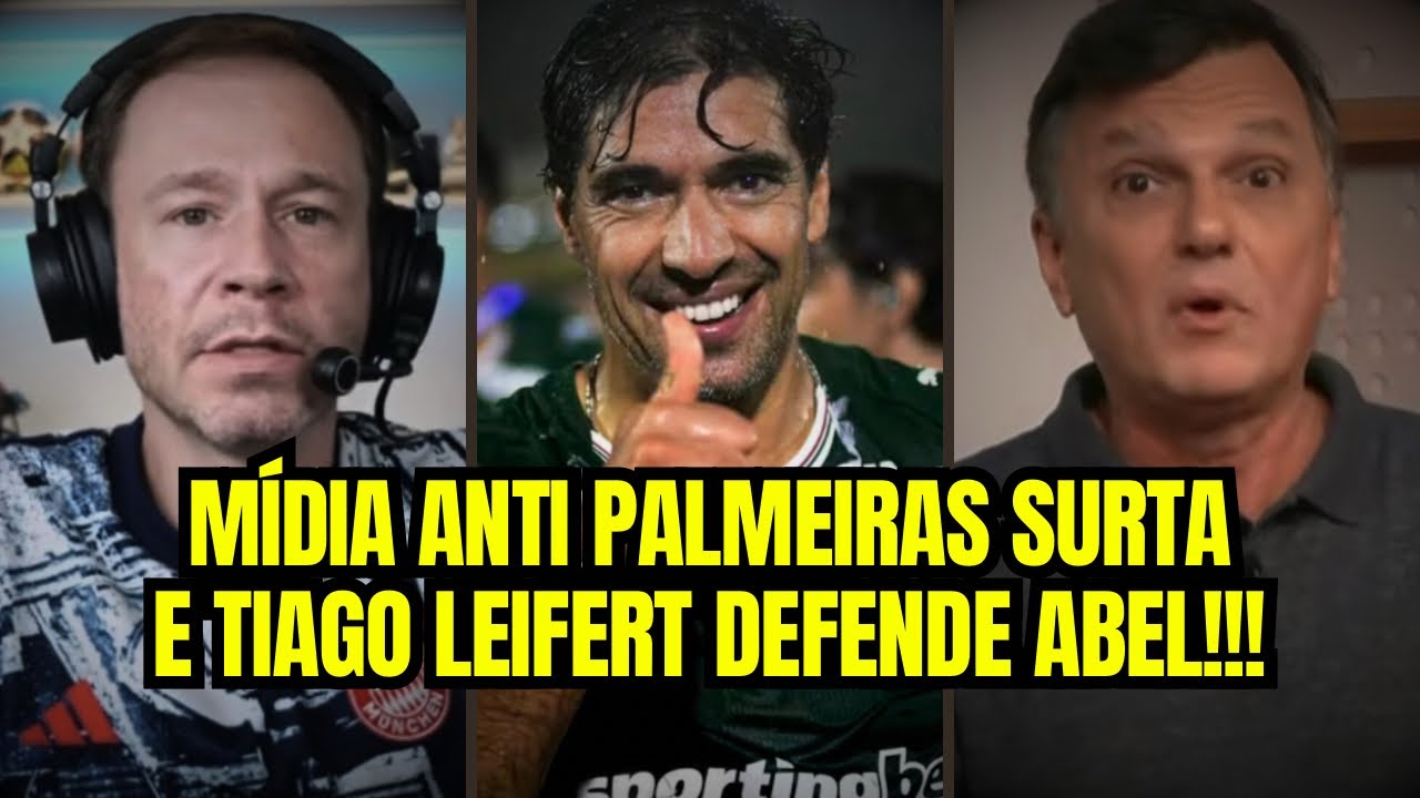 TIAGO LEIFERT CALA JORNALISTA RIVAL E EXALTA PALMEIRAS CAMPEÃO PAULISTA 2026