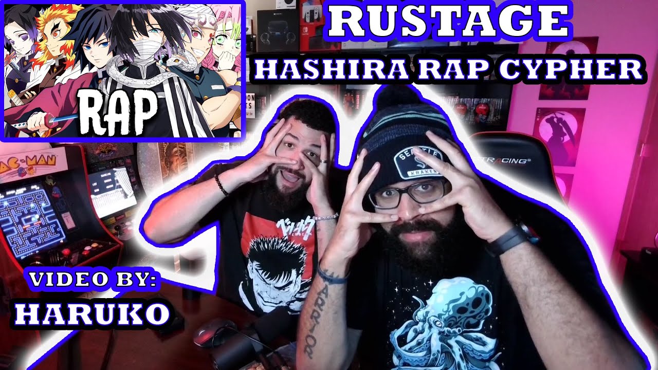 RUSTAGE HASHIRA RAP CYPHER Red Moon Reaction