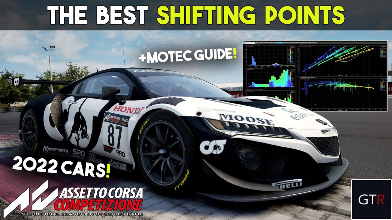 Finding The Perfect Shifting Points + MoTeC Guide! - Assetto Corsa Competizione Experiment