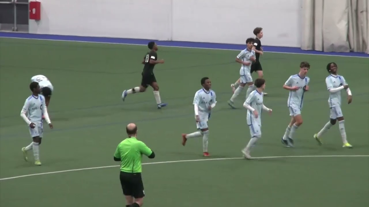 AS Brossard U16M PLSJQ vs CF Montréal U16M PLSJQ,  26-01- 2025,  Complexe sportif CN, Brossard_1 à 4