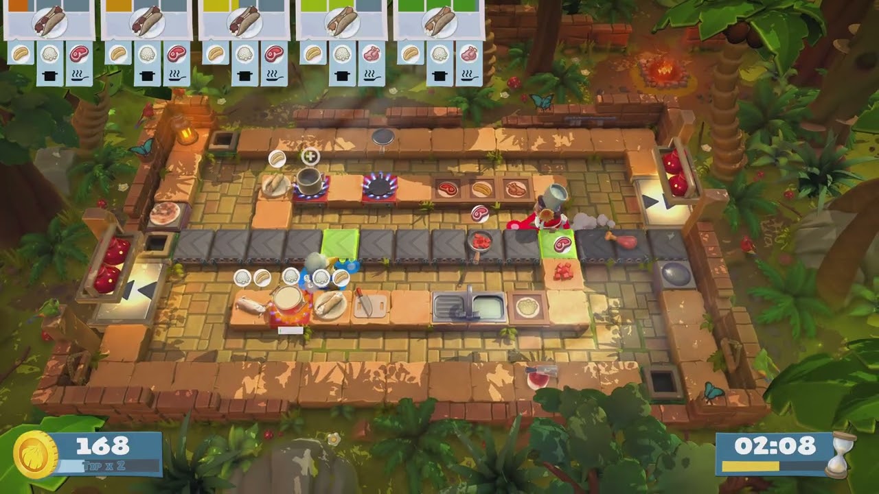 Overcooked! Extra Trimmings || The Lost Morsel | Level 1-1