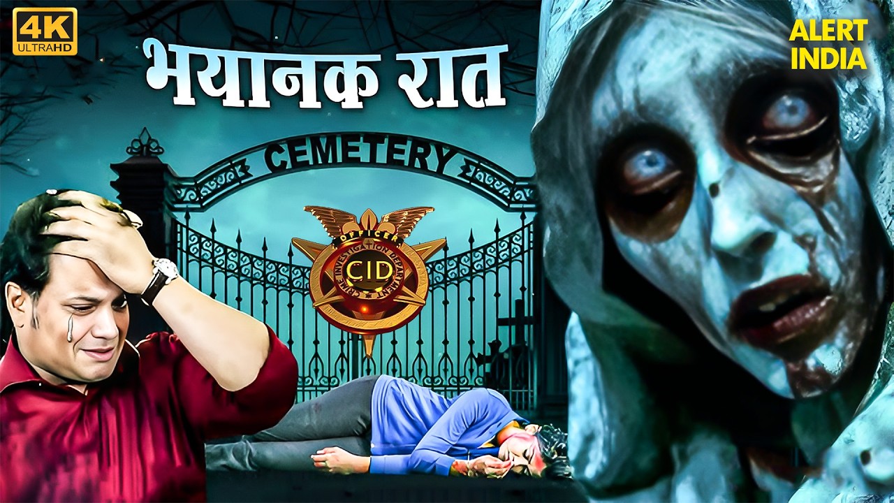 #CID Episode | भयानक रात मे चुड़ैल ने ले ली Shreya की जान Daya लगा रोने | Cid New Horror Episode |4k