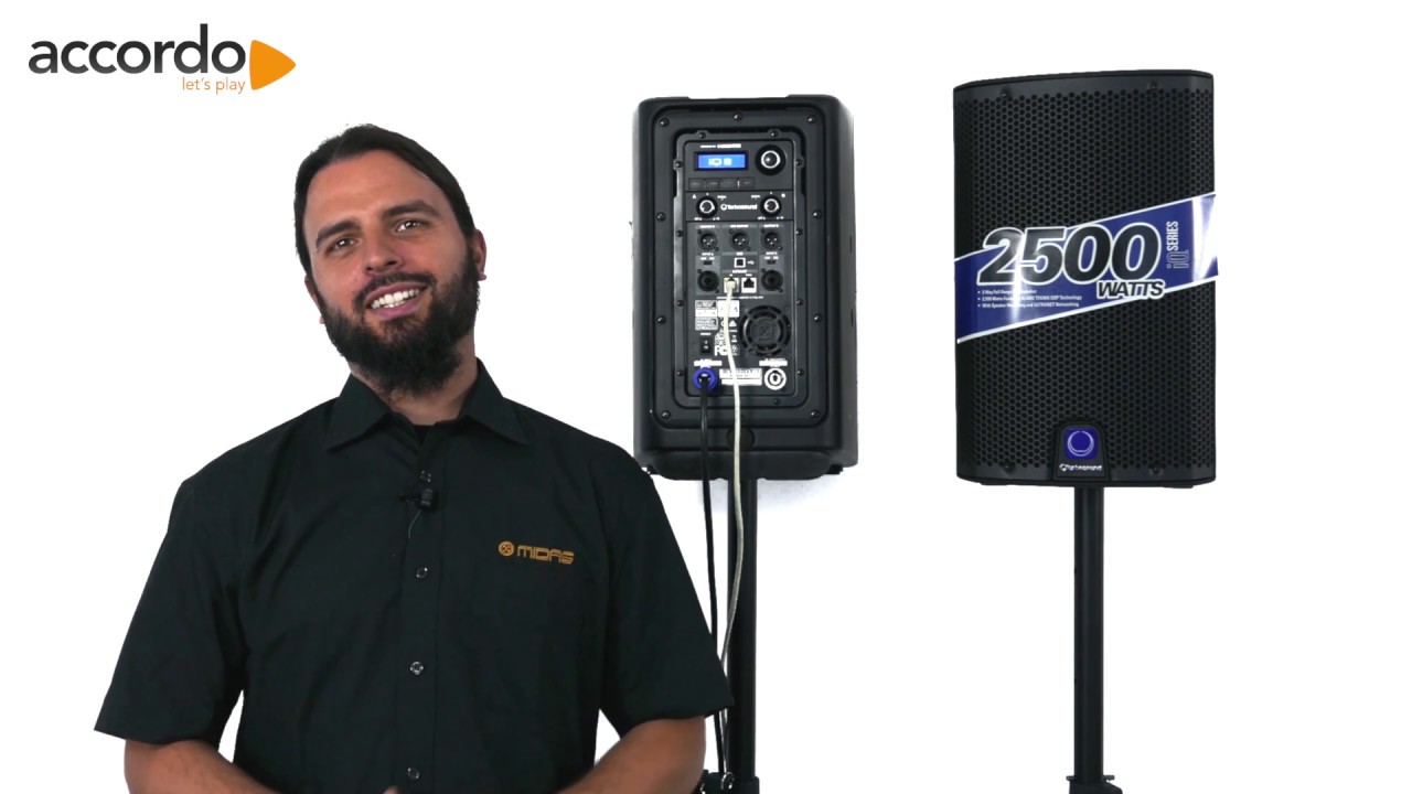 Turbosound serie iQ: caratteristiche e funzionalità spiegate