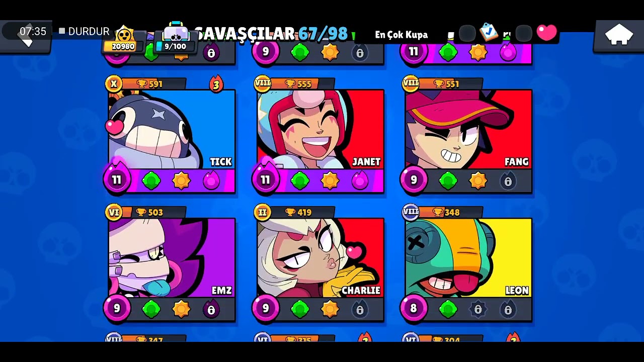 21.000 KUPA OLDUM👑|BRAWLSTARS