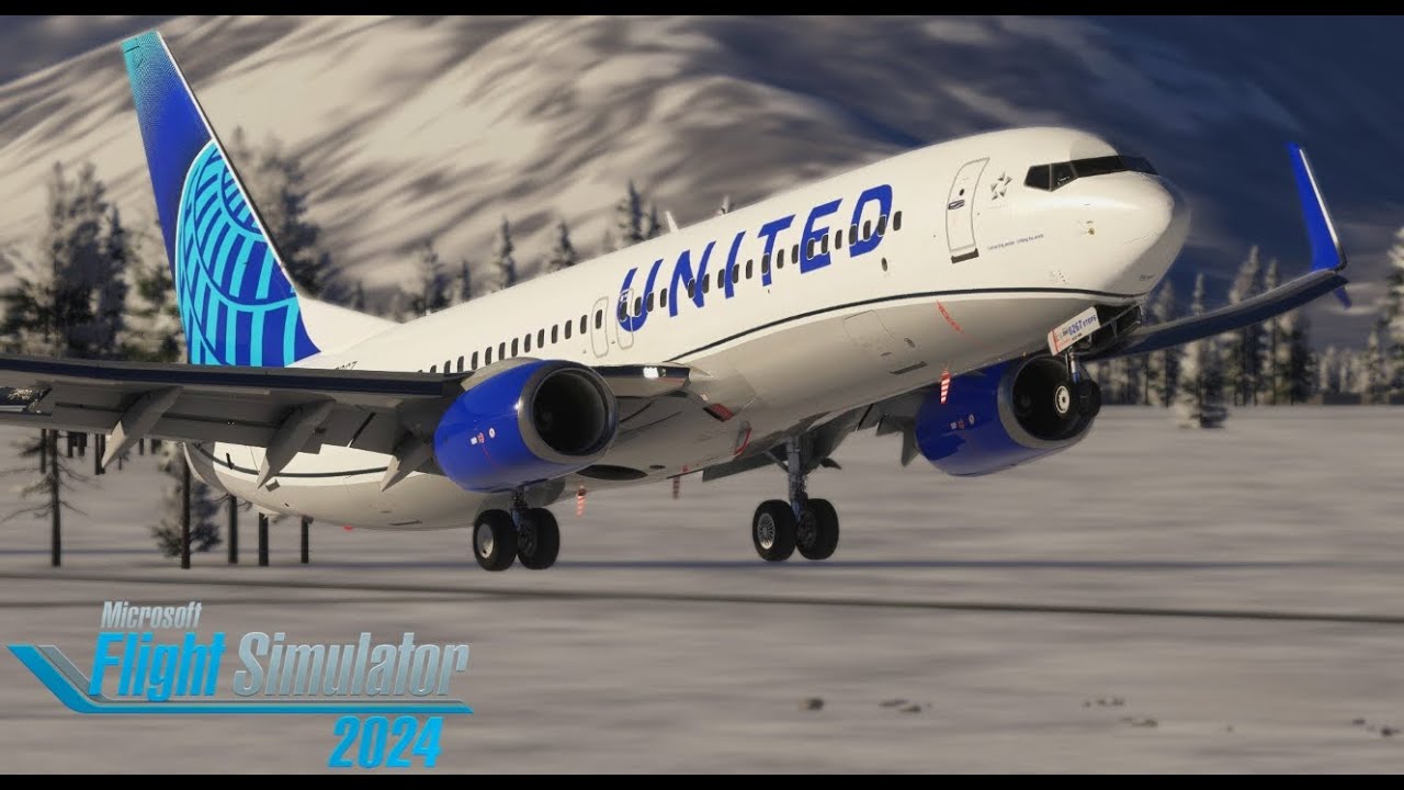 MSFS 2024 | Jackson Hole Departure to LAX — Cinematic Mountain Flight