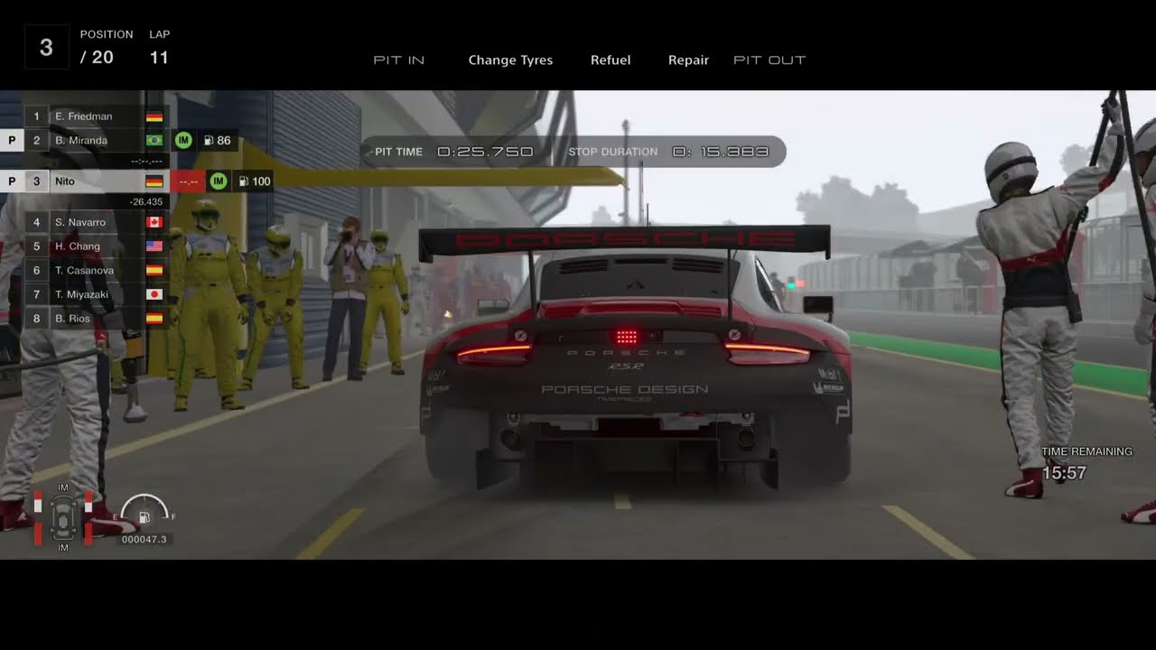 [Gran Turismo 7] Combating Tyre Wear Gold - High Speed Ring - 30 Minutes Gone with the Wind Mission