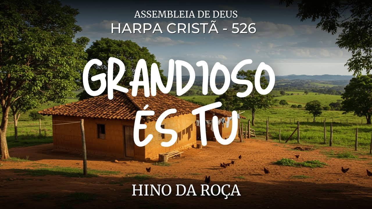 HINOS DA ROÇA – Harpa Cristã 526 “Grandioso és TU