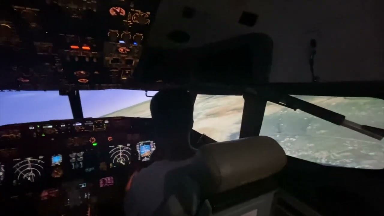 My First Boeing 737 Simulator Flight ✈️ | Flying with Kenya Airways Crew! #NewSky