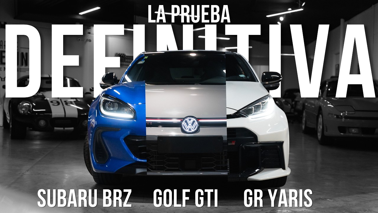 La prueba definitiva - GR Yaris, Golf GTI o Subaru BRZ