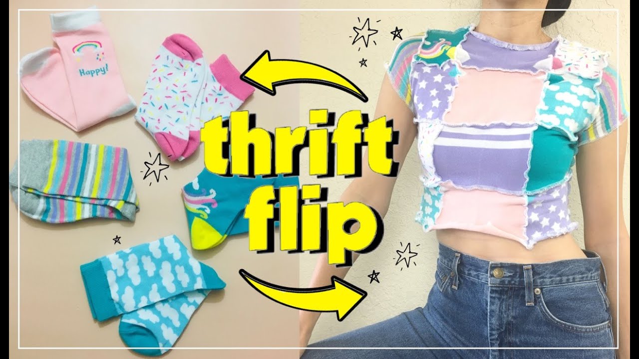 DIY T shirt From Old Socks