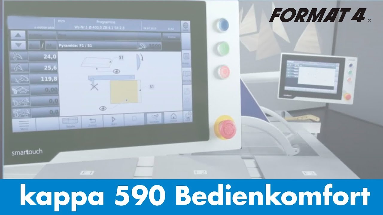 Format4® kappa 590 - Formatkreissäge - absoluter Bedienkomfort | Felder Group