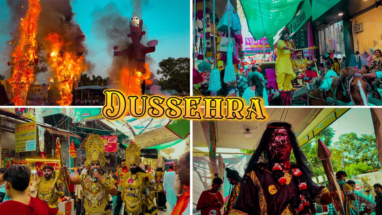 Dussehra Vlog😍|| Mukerian || Fun With Friends😂❤️|| BeebaBoyzVlogs
