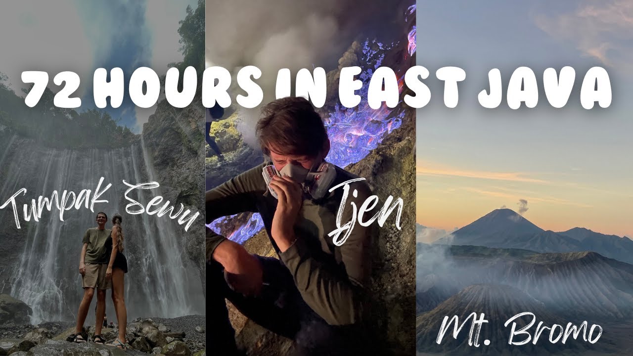 Exploring the MOST BEAUTIFUL parts of Java 🇮🇩 Sunrise tour of Mt. Bromo and Ijen