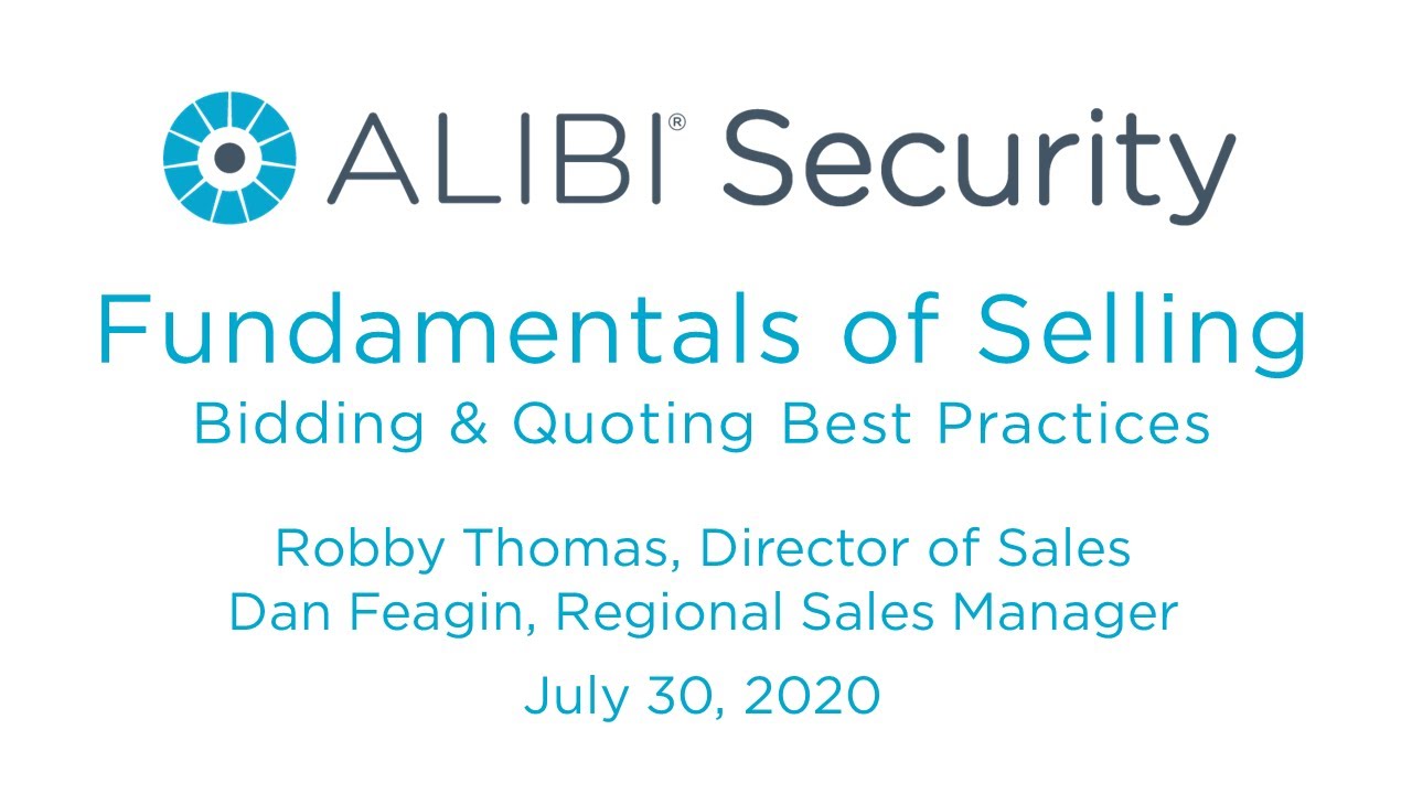 Fundamentals of Selling - Bidding & Quoting Best Practices