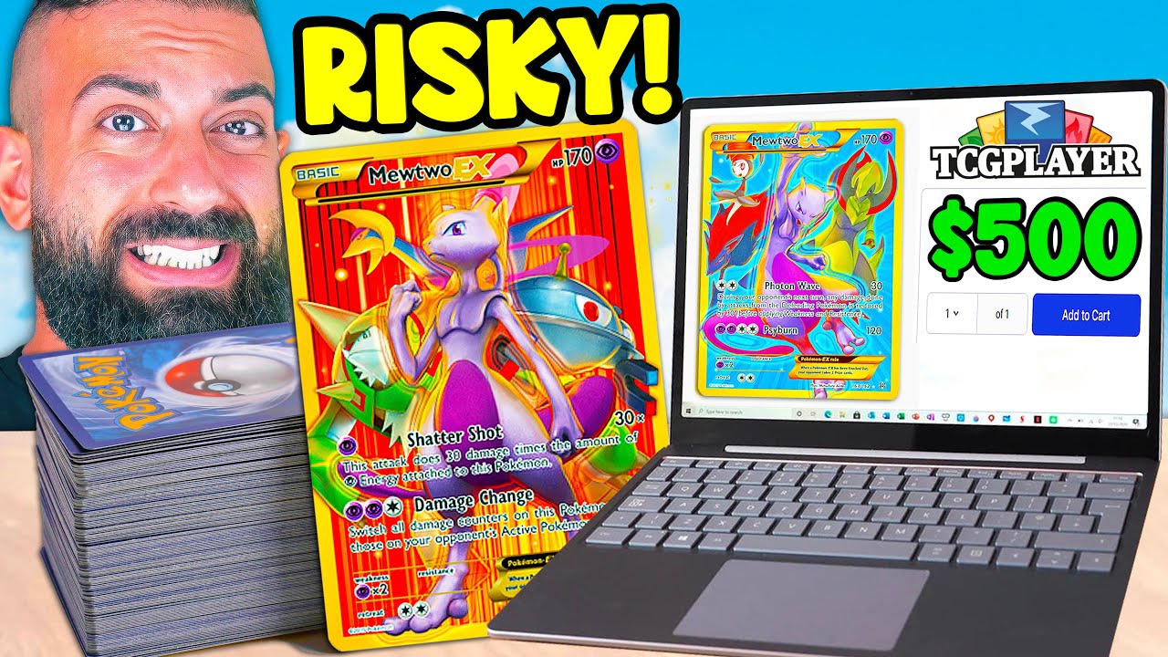 Risking $1,000 Buying The RAREST Mewtwo Cards! (INSANE)