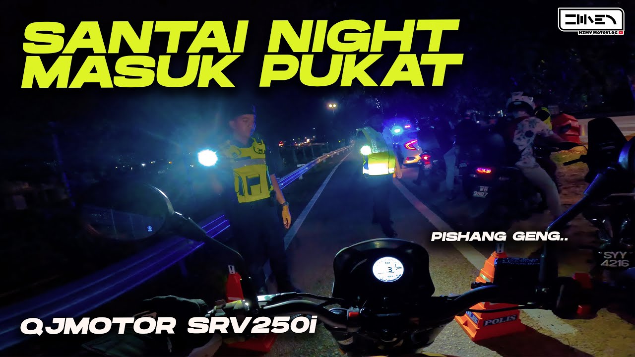 SANTAI2 SEKALI KENA ROADBLOCK DAAA HAHAHA |  QJ Motor SRV 250 S [4K]