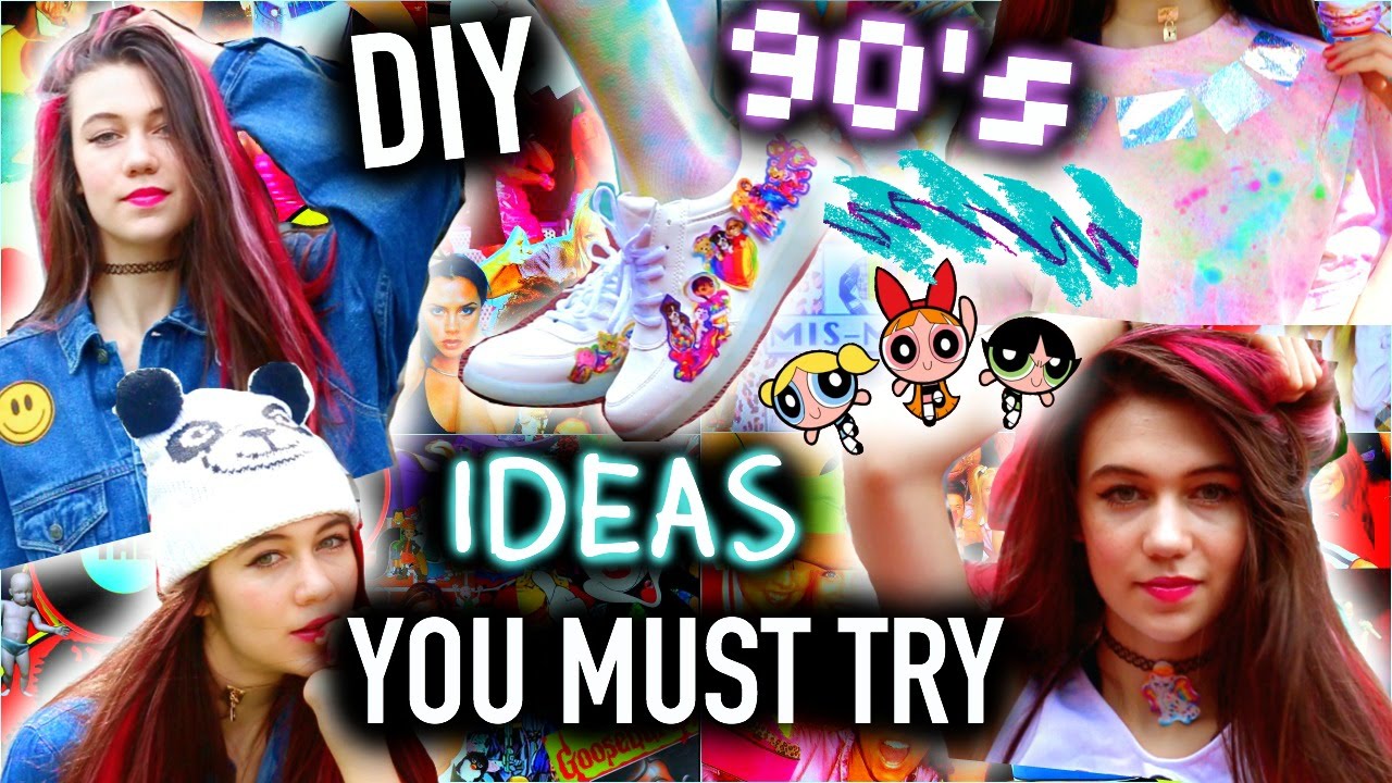 DIY Project Ideas - 90’s Inspired: You MUST Try - Easy and Tumblr