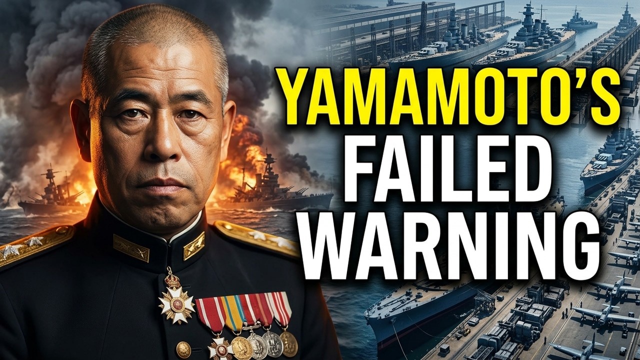 He Planned Pearl Harbor but Warned Japan Not to Fight America | Isoroku Yamamoto