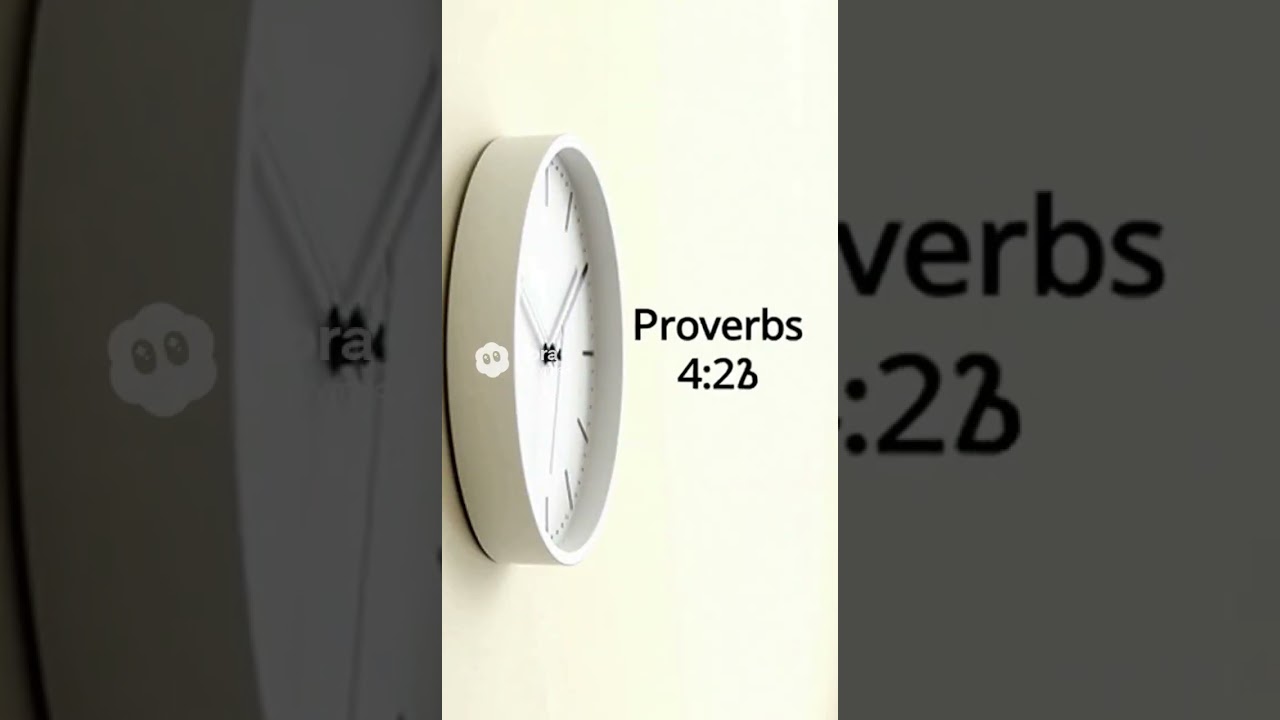 Cross kick Studio Films Healing Scriptures Clock pictures