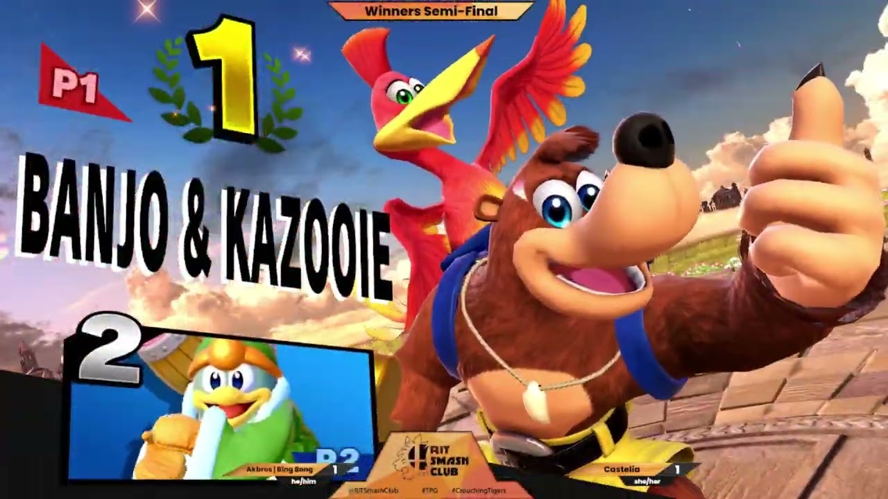 Akbros | Bing Bong (Banjo) vs Castelia (King Dedede) | Winners Semis | The Prowling Grounds 94