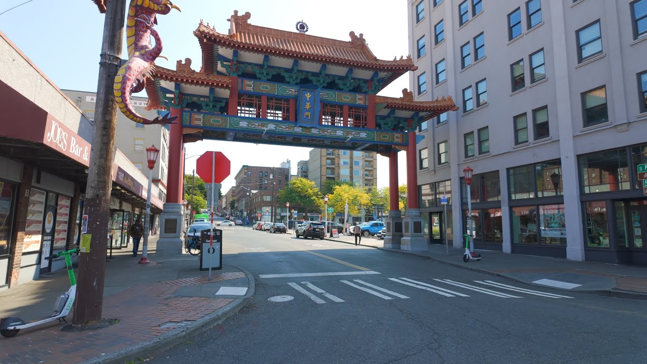 Walking Seattle - Chinatown/International District Link Station to VolunteerPark, 2025