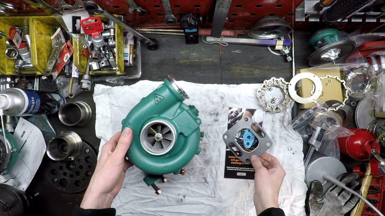 Volvo Penta utbytesturbo - Vad ingår när du köper turbon från oss?