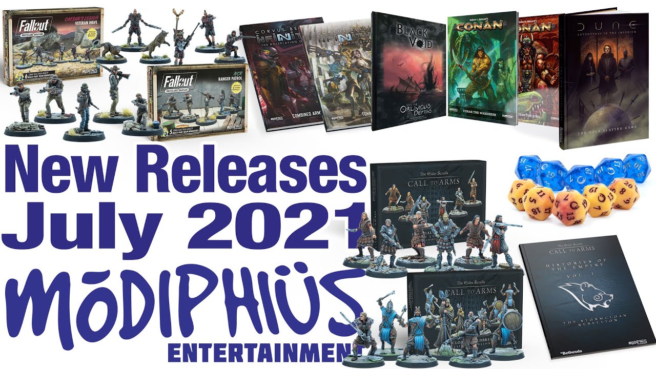 Modiphius New Releases - July 2021