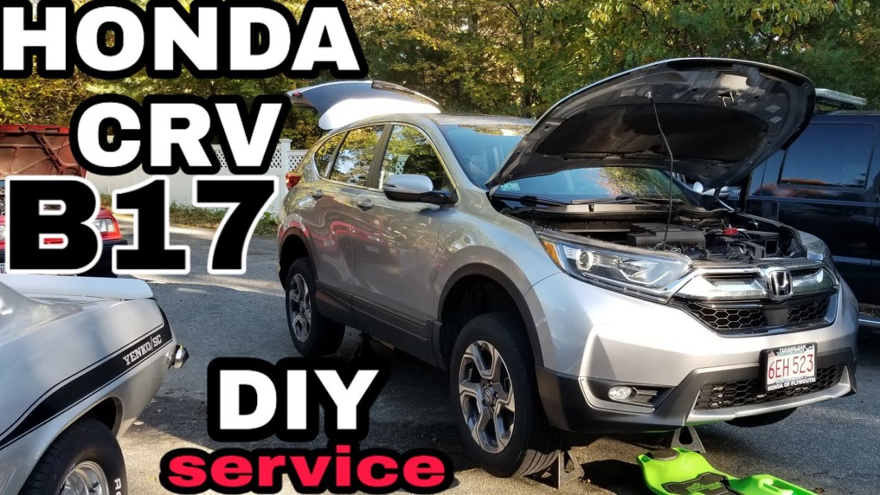 Обслуживание Honda CRV B17 2017 года