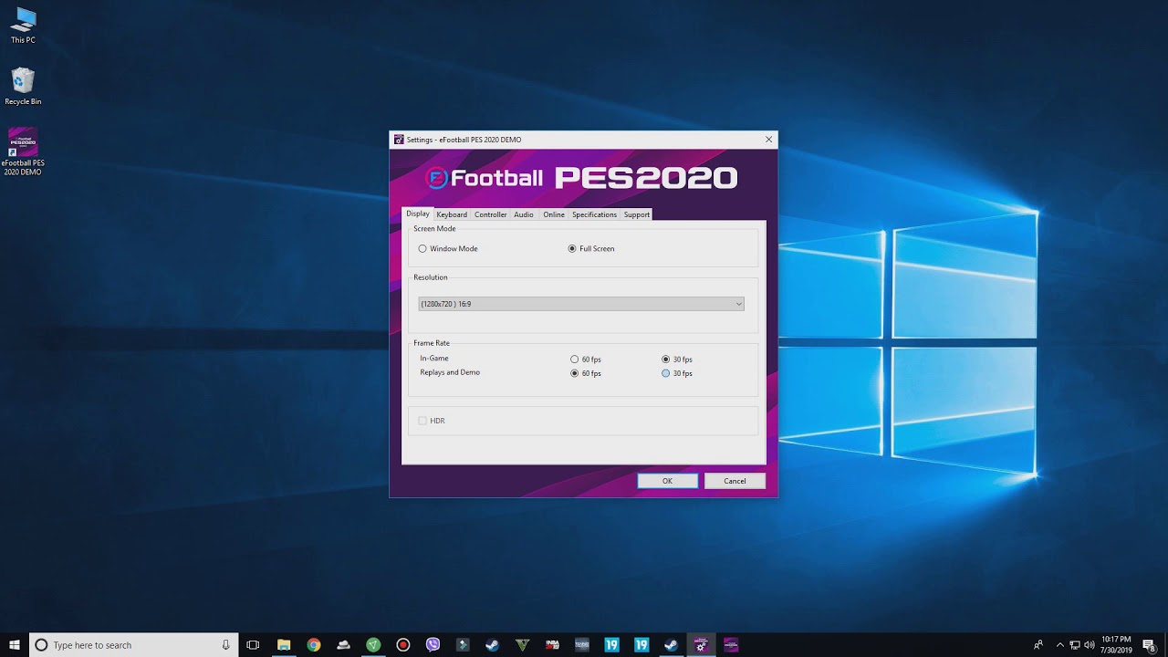 PES 2020 Best Settings for NO LAG !