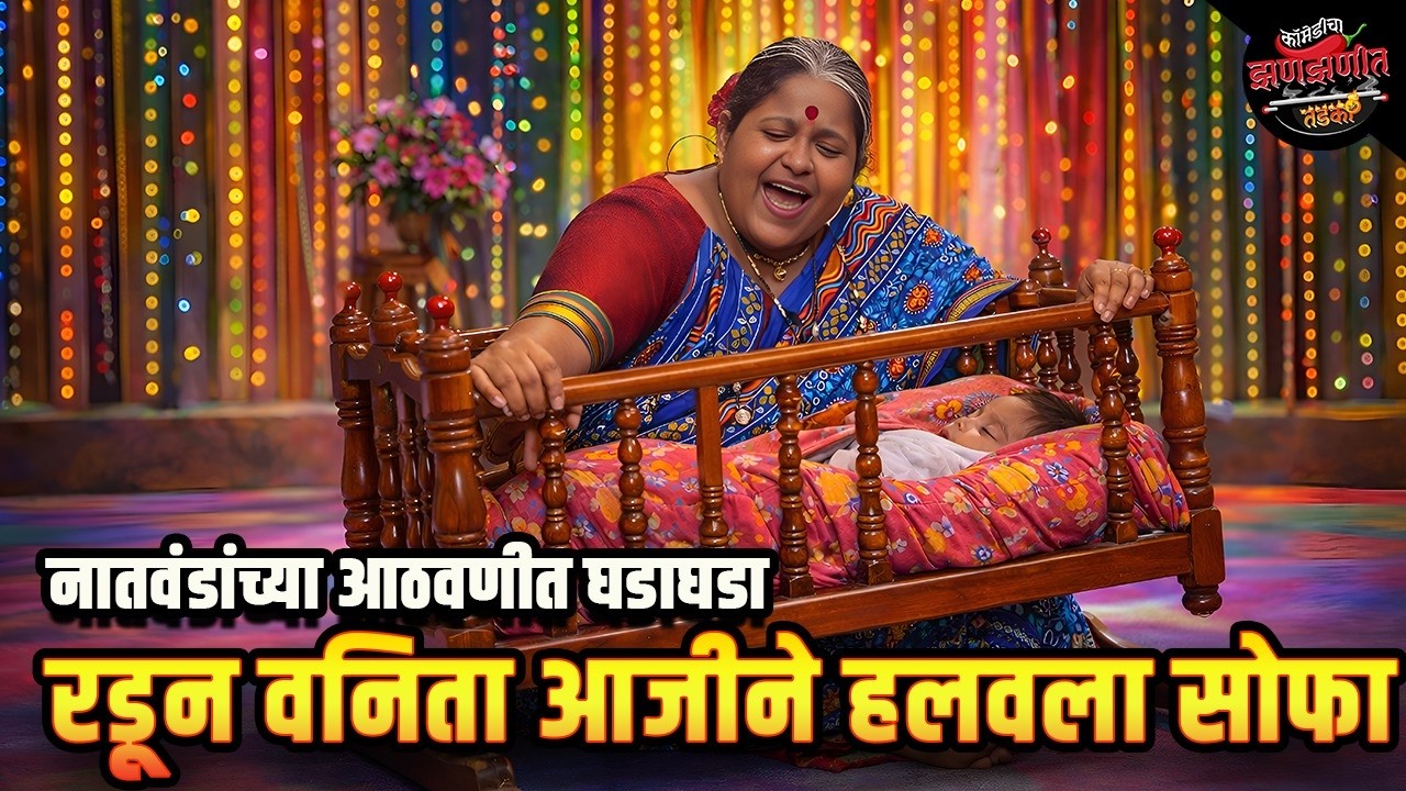 नातवंडांच्या आठवणीत घडाघडा रडून वनिता आजीने हलवला सोफा | Maharashtrachi HasyaJatra | Comedy Show