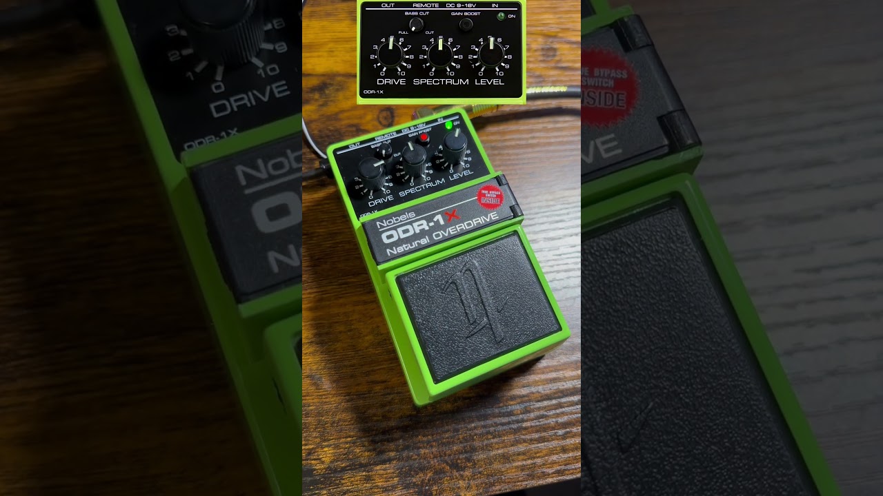 Nobels ODR1-X Demo! #guitarpedals #nobels #odr1x