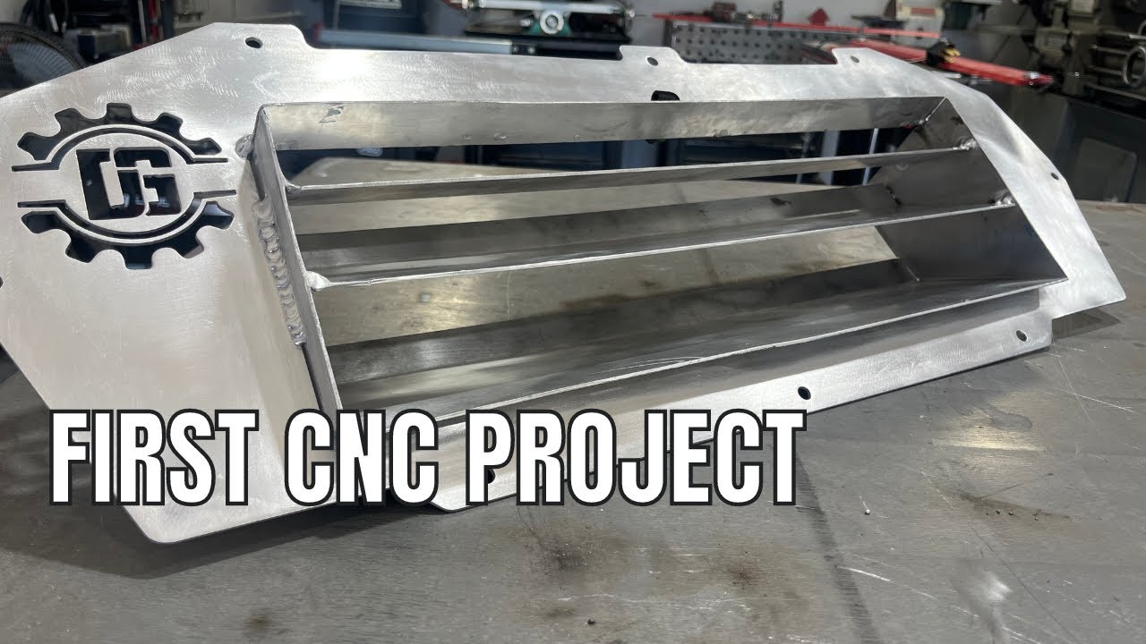 Subaru STi Custom Aluminum Intercooler Splitter Design And Build
